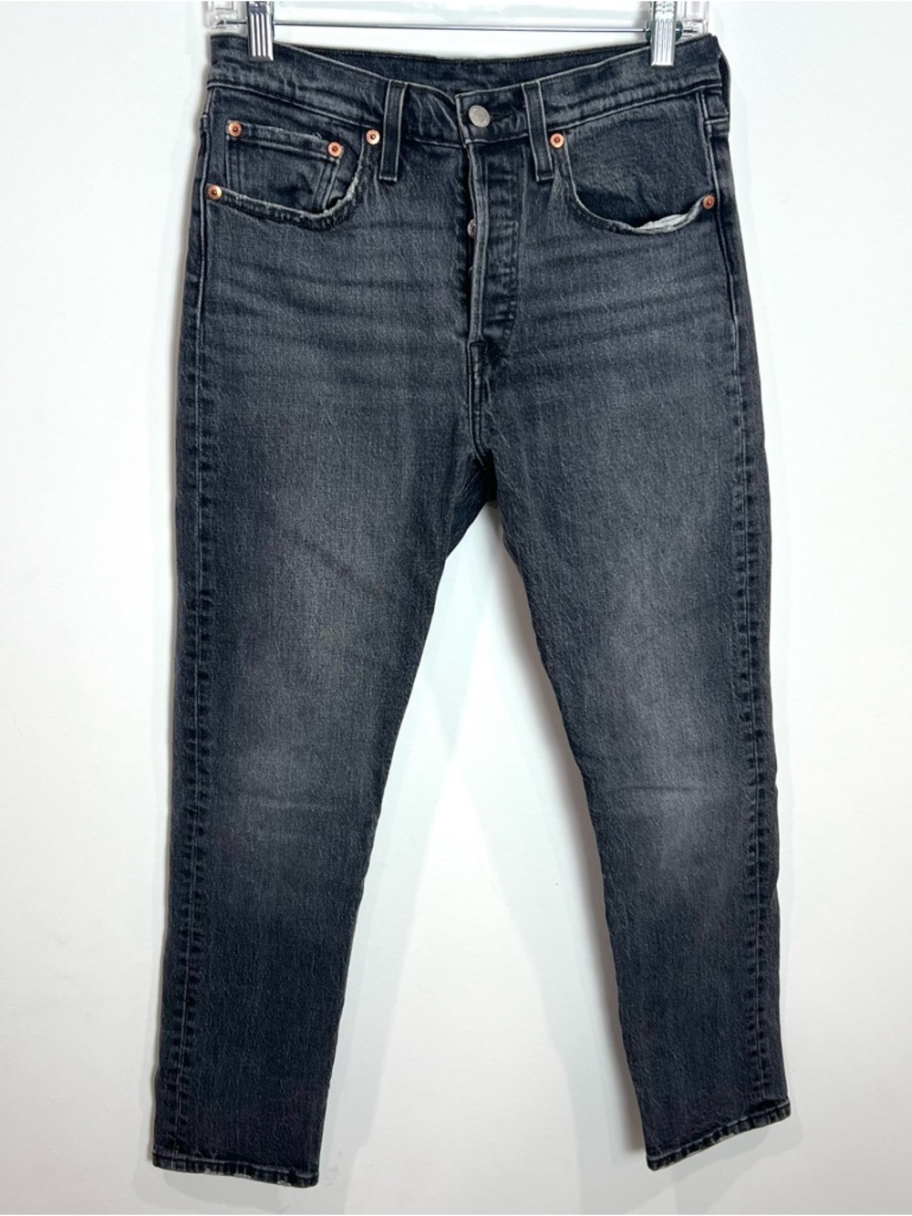 Levi’s Premium 501 S Skinny Gray Denim Jeans